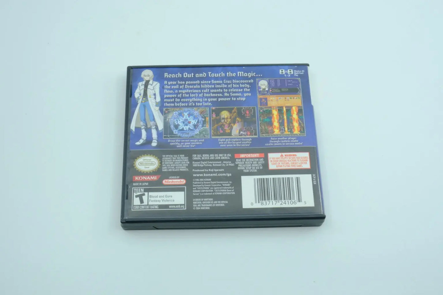 Castlevania: Dawn of Sorrow – Complete in Box RetroGate - Your Gateway to Classic Gaming