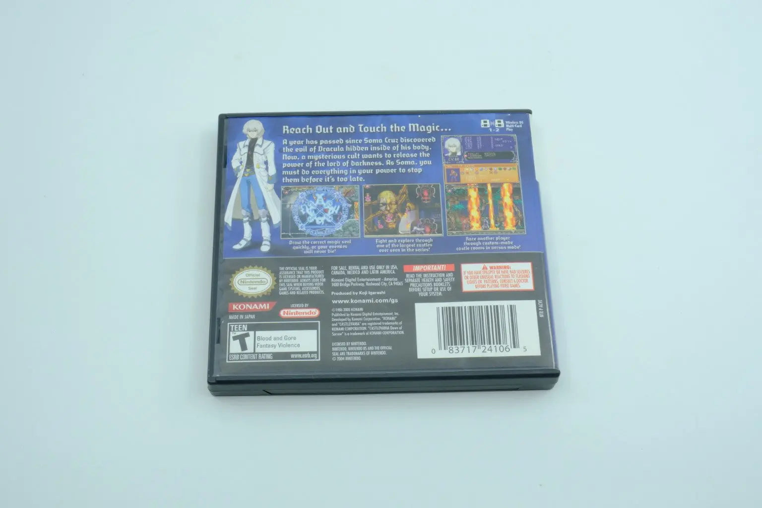 Castlevania: Dawn of Sorrow – Complete in Box RetroGate - Your Gateway to Classic Gaming