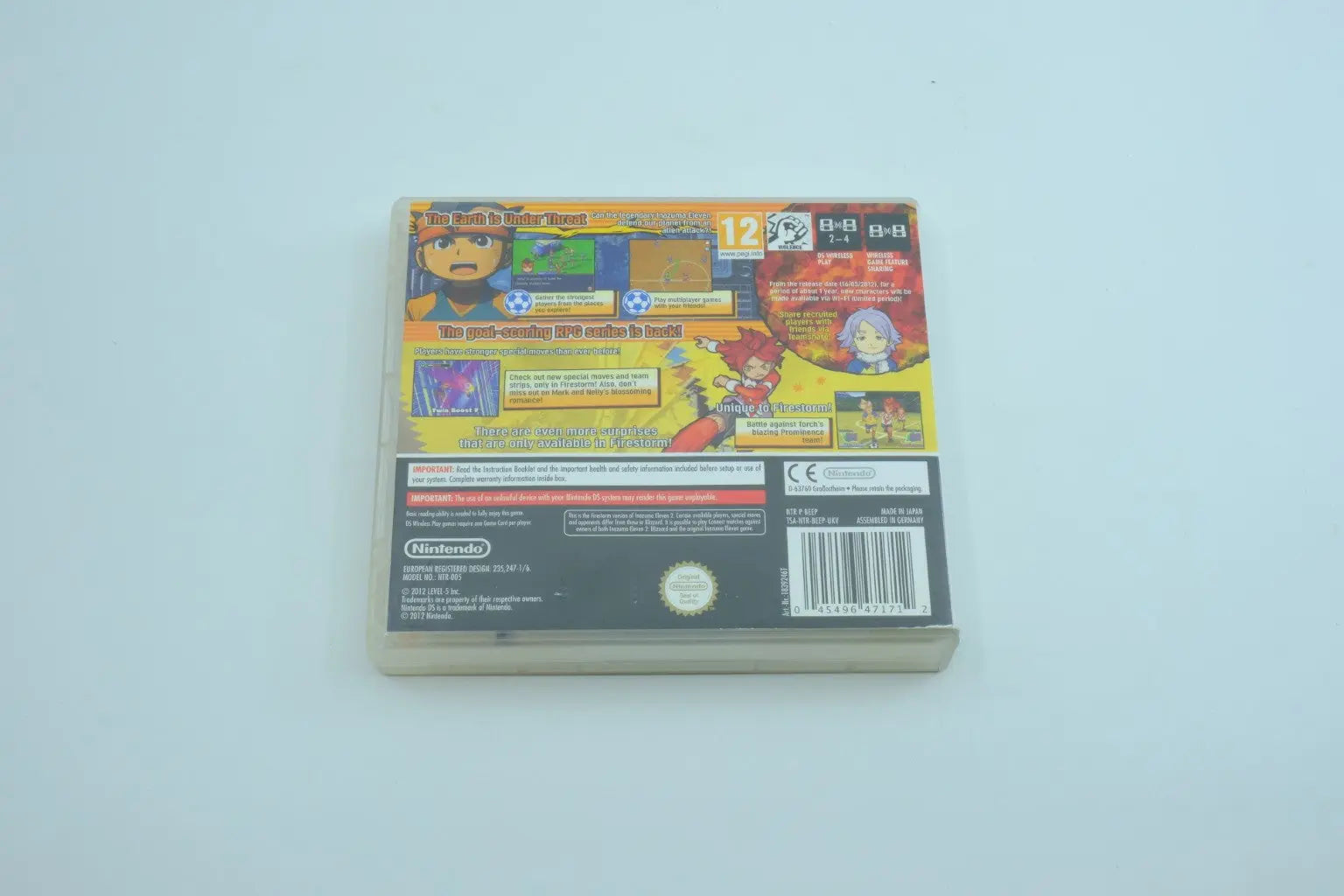 Inazuma Eleven 2 Firestorm – Complete in Box RetroGate - Your Gateway to Classic Gaming