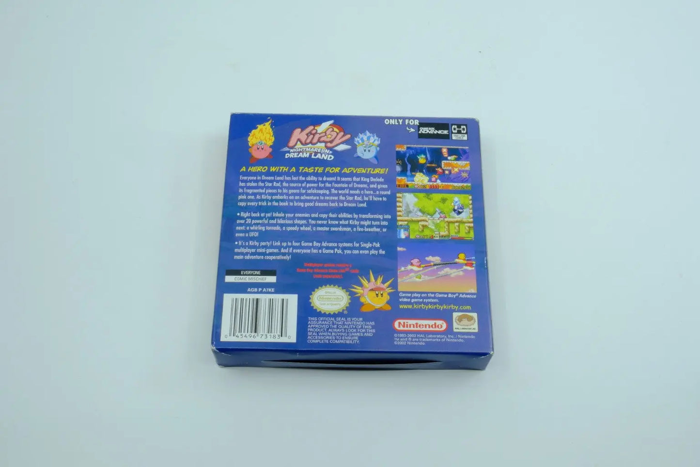 Kirby: Nightmare in Dream Land – Complete in Box RetroGate - Your Gateway to Classic Gaming