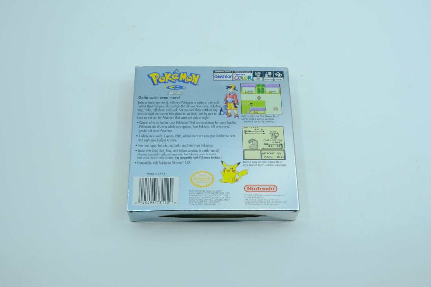 Pokemon Silver Version – Complete in Box RetroGate - Your Gateway to Classic Gaming