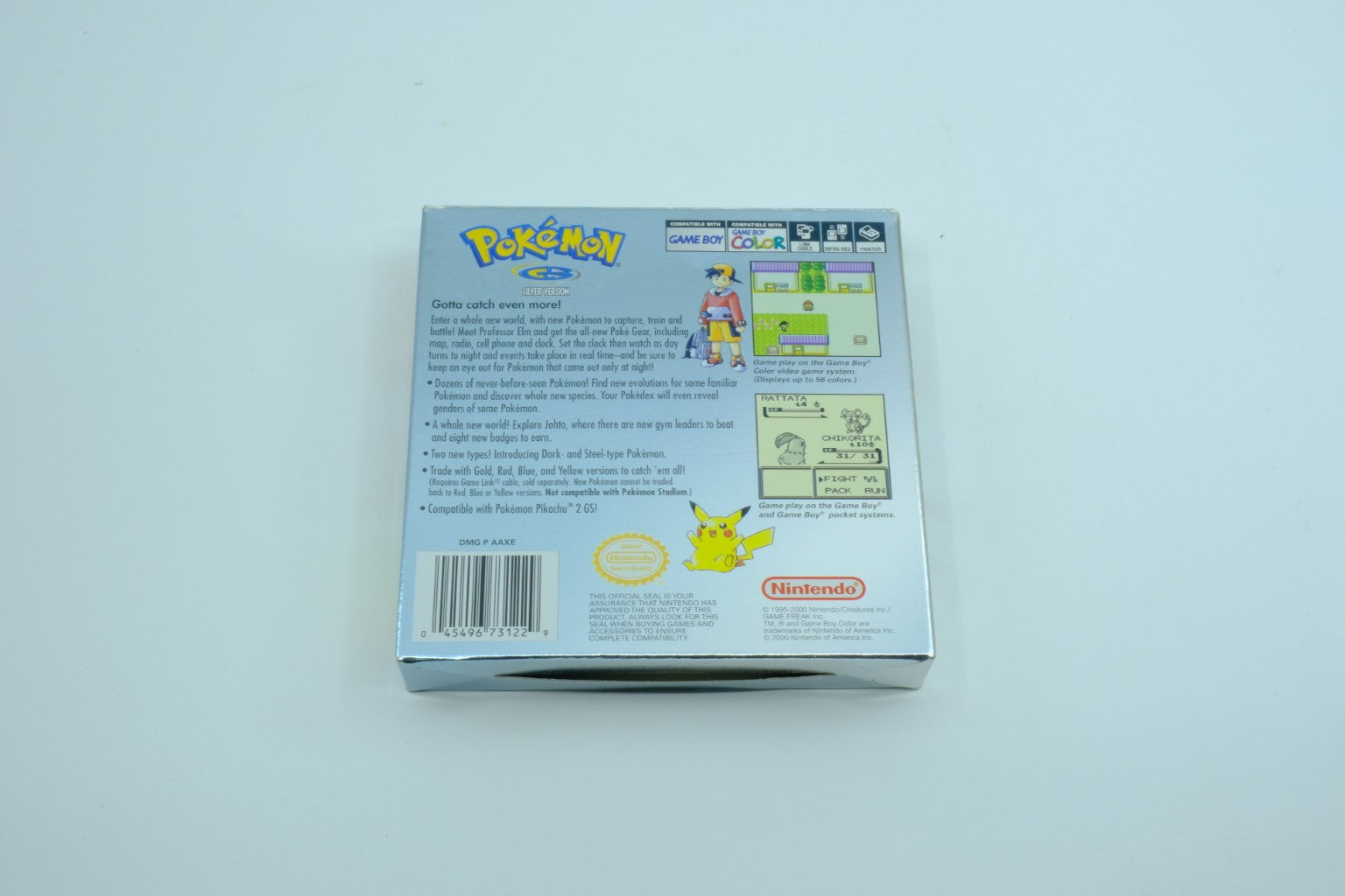 Pokemon Silver Version – Complete in Box RetroGate - Your Gateway to Classic Gaming