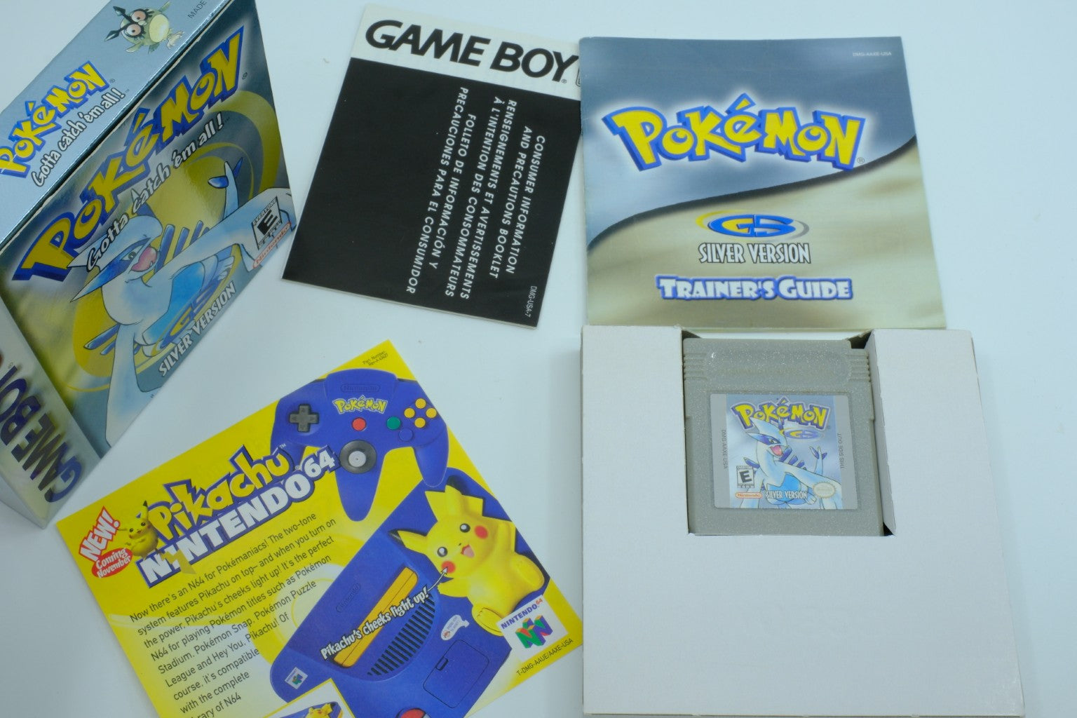 Pokemon Silver Version – Complete in Box RetroGate - Your Gateway to Classic Gaming