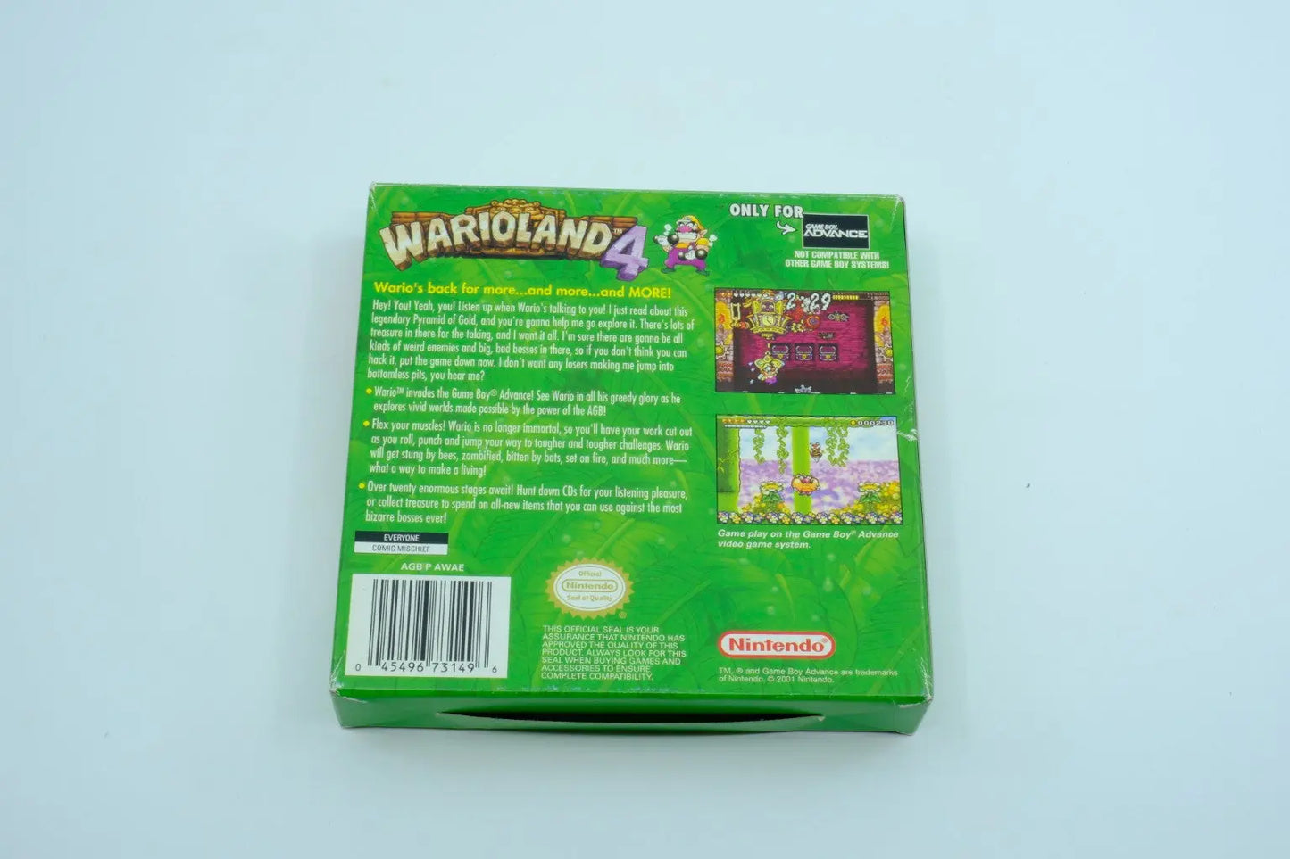 Wario Land 4 – Complete in Box RetroGate - Your Gateway to Classic Gaming