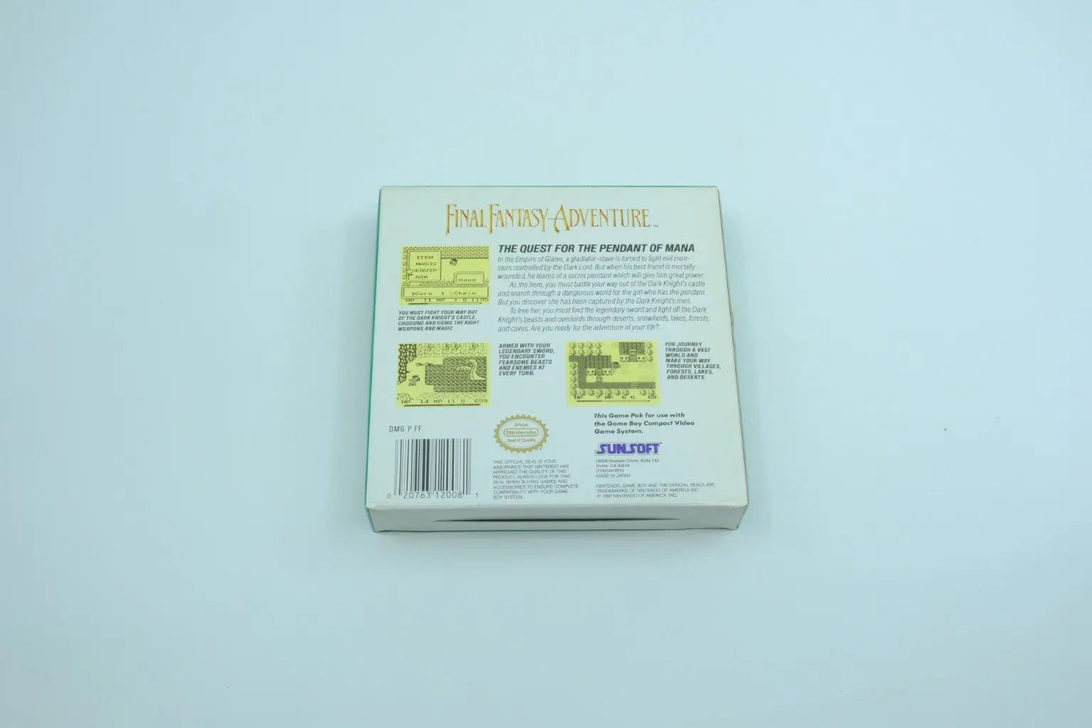 Final Fantasy Adventure – Complete in Box RetroGate - Your Gateway to Classic Gaming