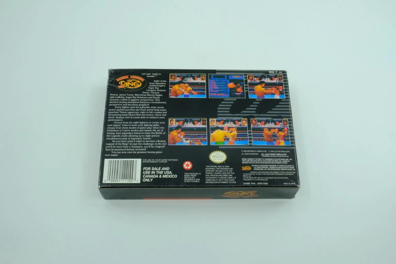 Boxing Legends of the Ring – Complete in Box RetroGate - Your Gateway to Classic Gaming