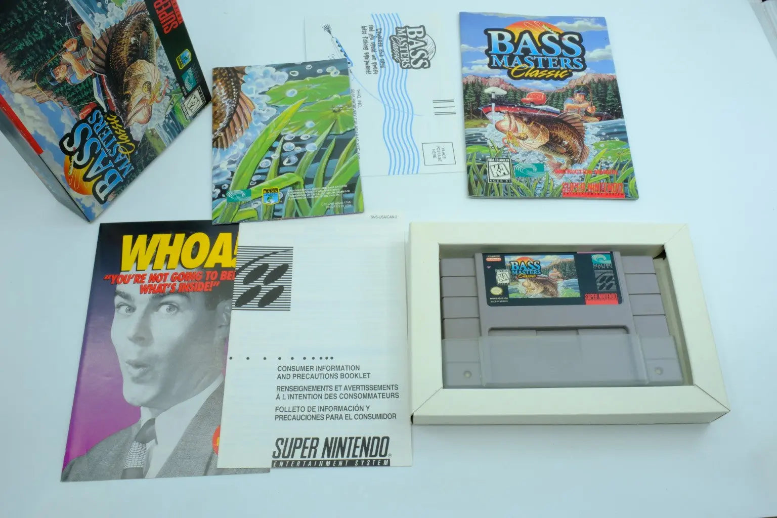 Bass Masters Classic – Complete in Box RetroGate - Your Gateway to Classic Gaming