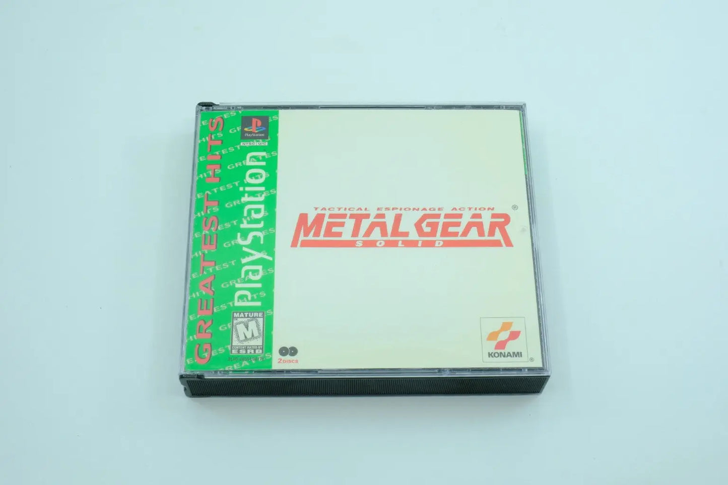 Metal Gear Solid – Complete in Box – Greatest Hits RetroGate - Your Gateway to Classic Gaming