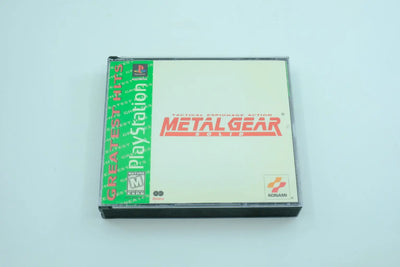 Metal Gear Solid – Complete in Box – Greatest Hits RetroGate - Your Gateway to Classic Gaming