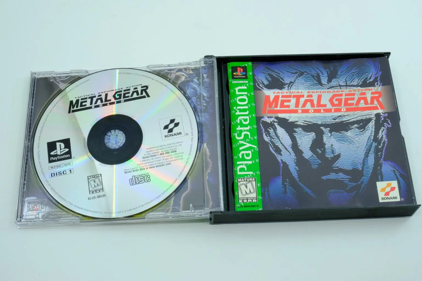 Metal Gear Solid – Complete in Box – Greatest Hits RetroGate - Your Gateway to Classic Gaming