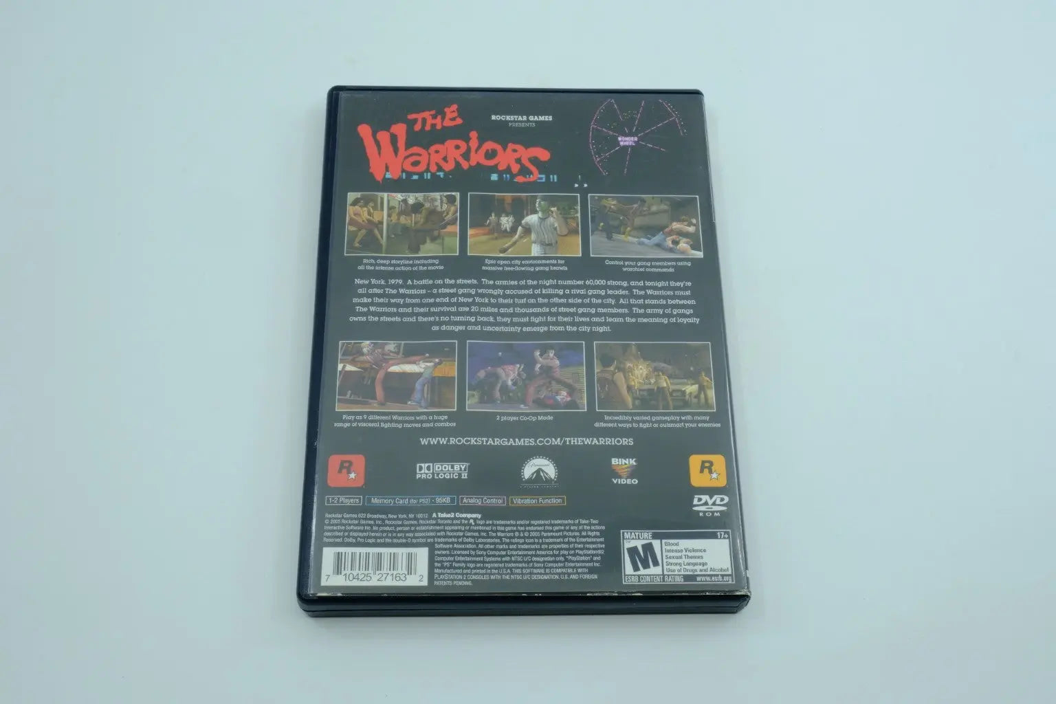 The Warriors – Complete in Box RetroGate - Your Gateway to Classic Gaming