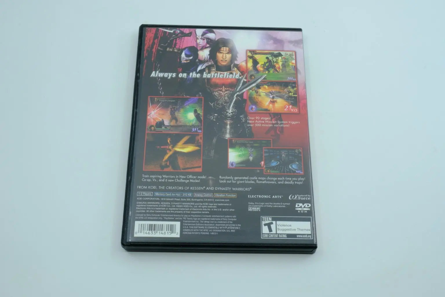 Samurai Warriors – Complete in Box RetroGate - Your Gateway to Classic Gaming