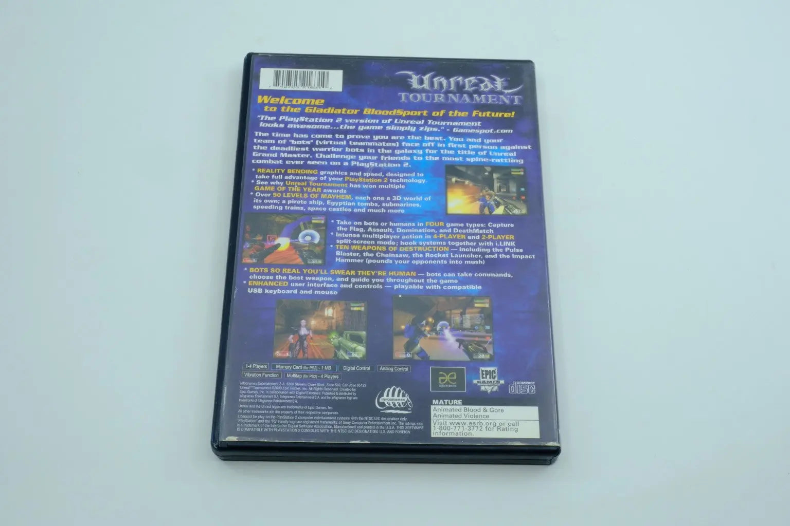 Unreal Tournament – Complete in Box RetroGate - Your Gateway to Classic Gaming