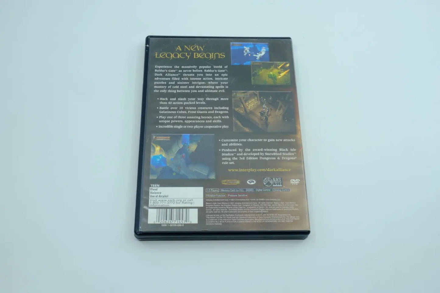 Baldur’s Gate: Dark Alliance – Complete in Box RetroGate - Your Gateway to Classic Gaming