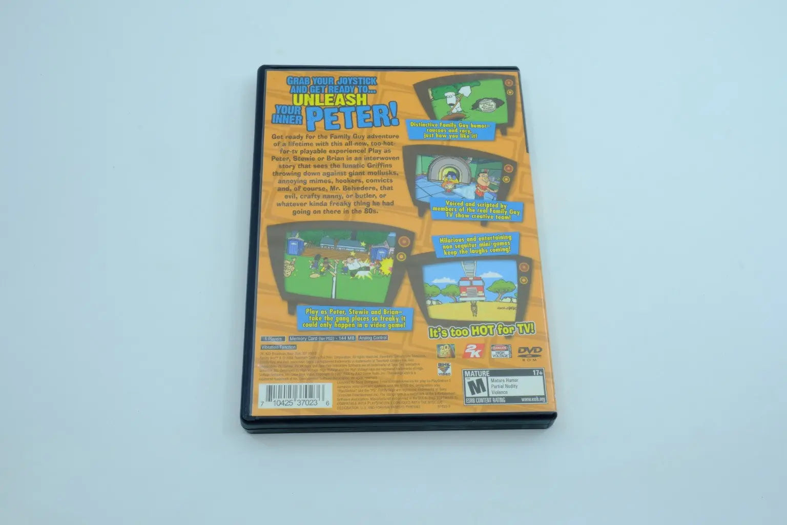 Family Guy Video Game! – Complete in Box RetroGate - Your Gateway to Classic Gaming