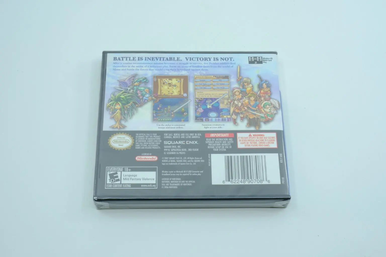 Heroes of Mana – Brand New / Factory Sealed RetroGate - Your Gateway to Classic Gaming
