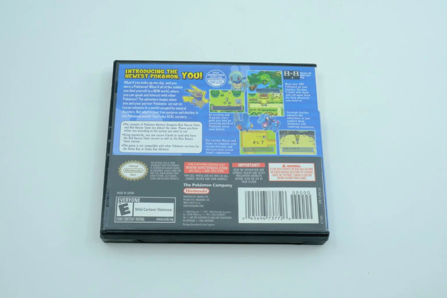 Pokemon Mystery Dungeon: Blue Rescue Team – Complete in Box RetroGate - Your Gateway to Classic Gaming