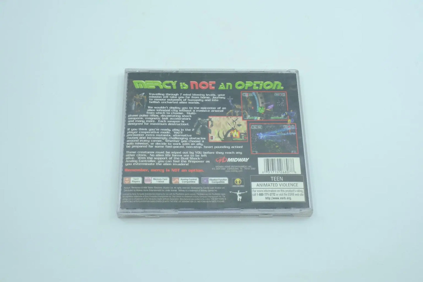 Assault: Retribution – Complete in Box RetroGate - Your Gateway to Classic Gaming