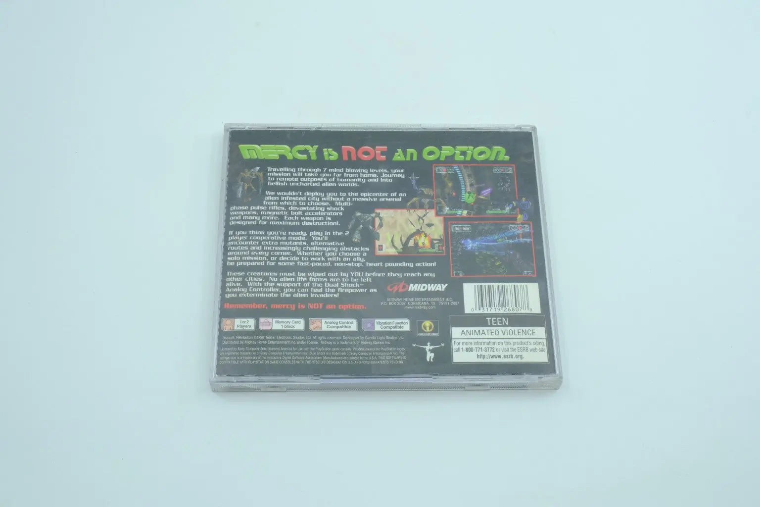 Assault: Retribution – Complete in Box RetroGate - Your Gateway to Classic Gaming