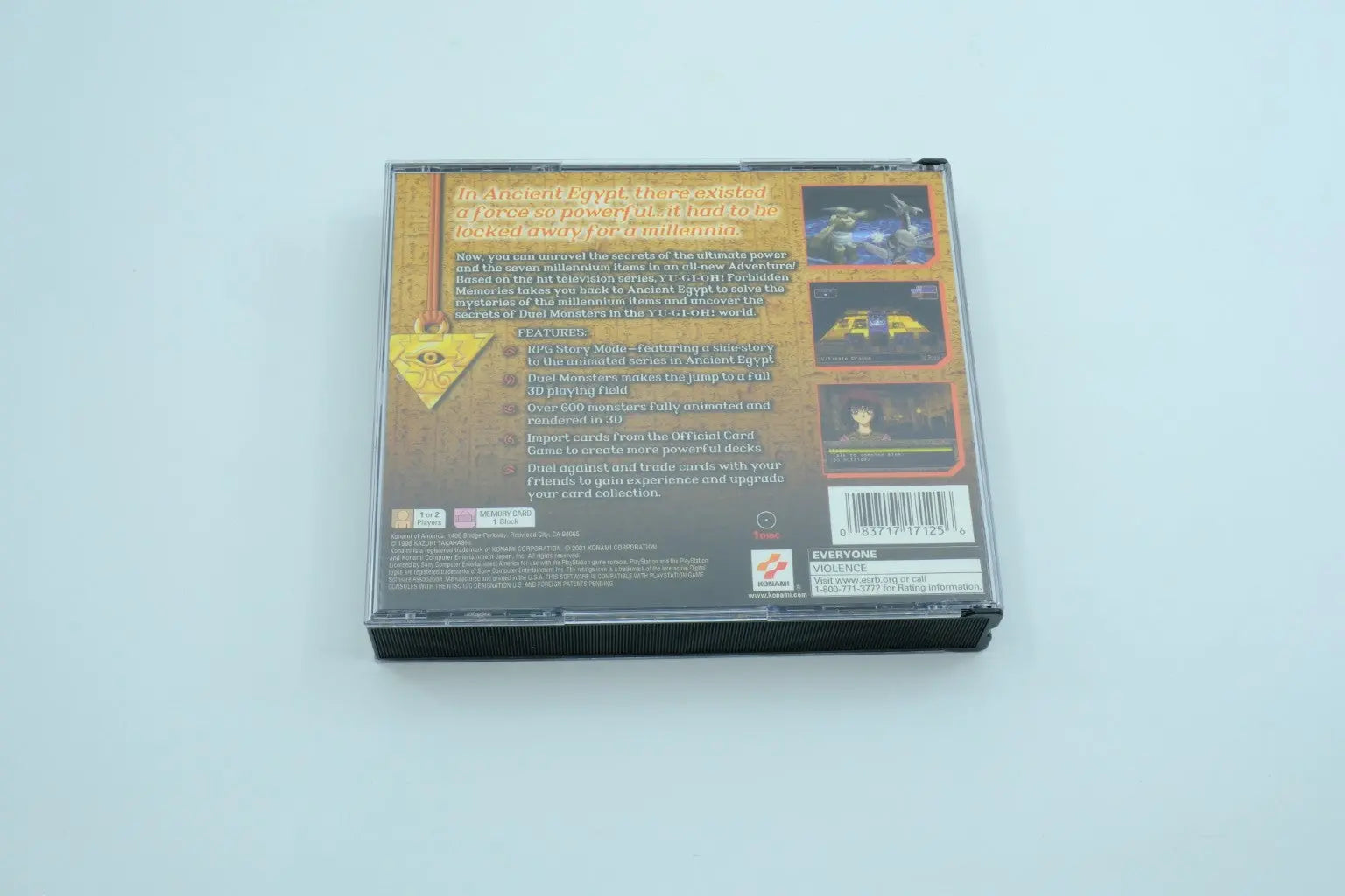 Yu-Gi-Oh! Forbidden Memories – Complete in Box RetroGate - Your Gateway to Classic Gaming