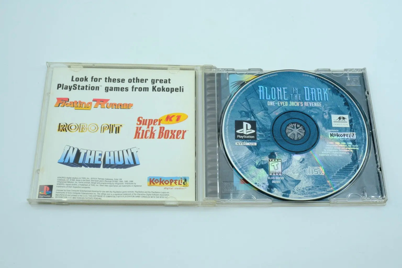 Alone in the Dark: One-Eyed Jack’s Revenge – Complete in Box RetroGate - Your Gateway to Classic Gaming