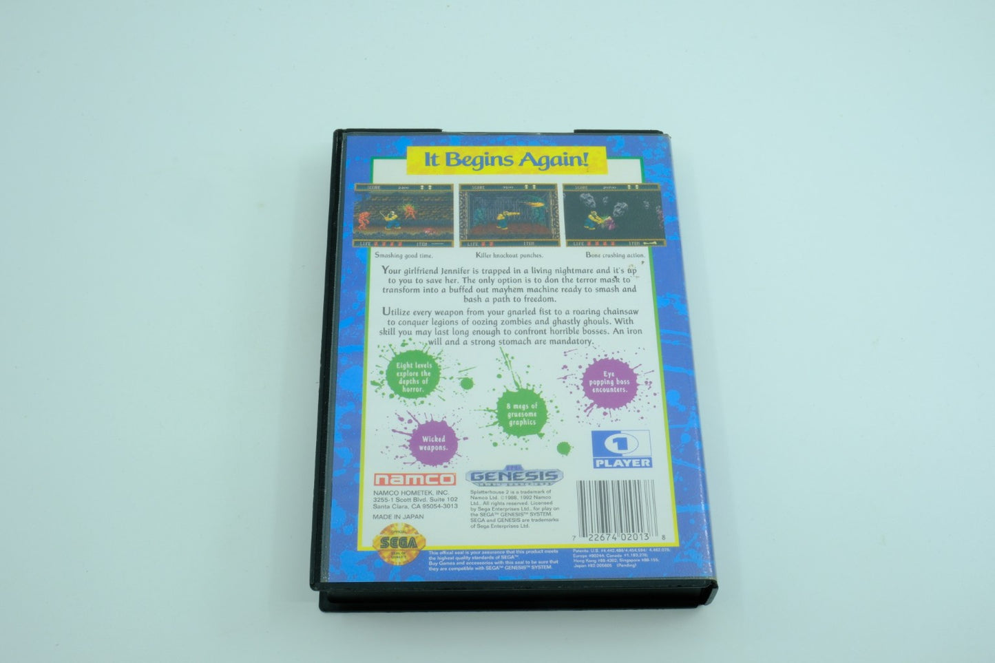 Splatterhouse 2 – Complete in Box