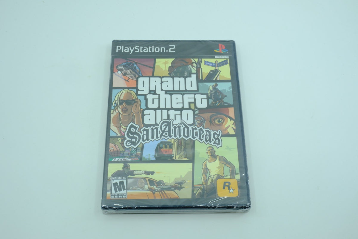 Grand Theft Auto: San Andreas – Factory Sealed ( NOT THE SET EDITION )