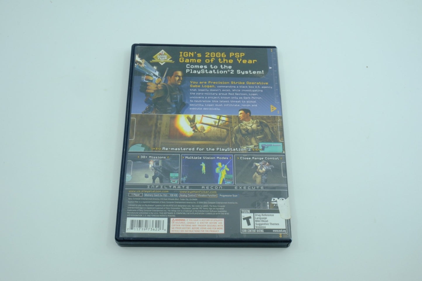 Syphon Filter: Dark Mirror – Complete in Box