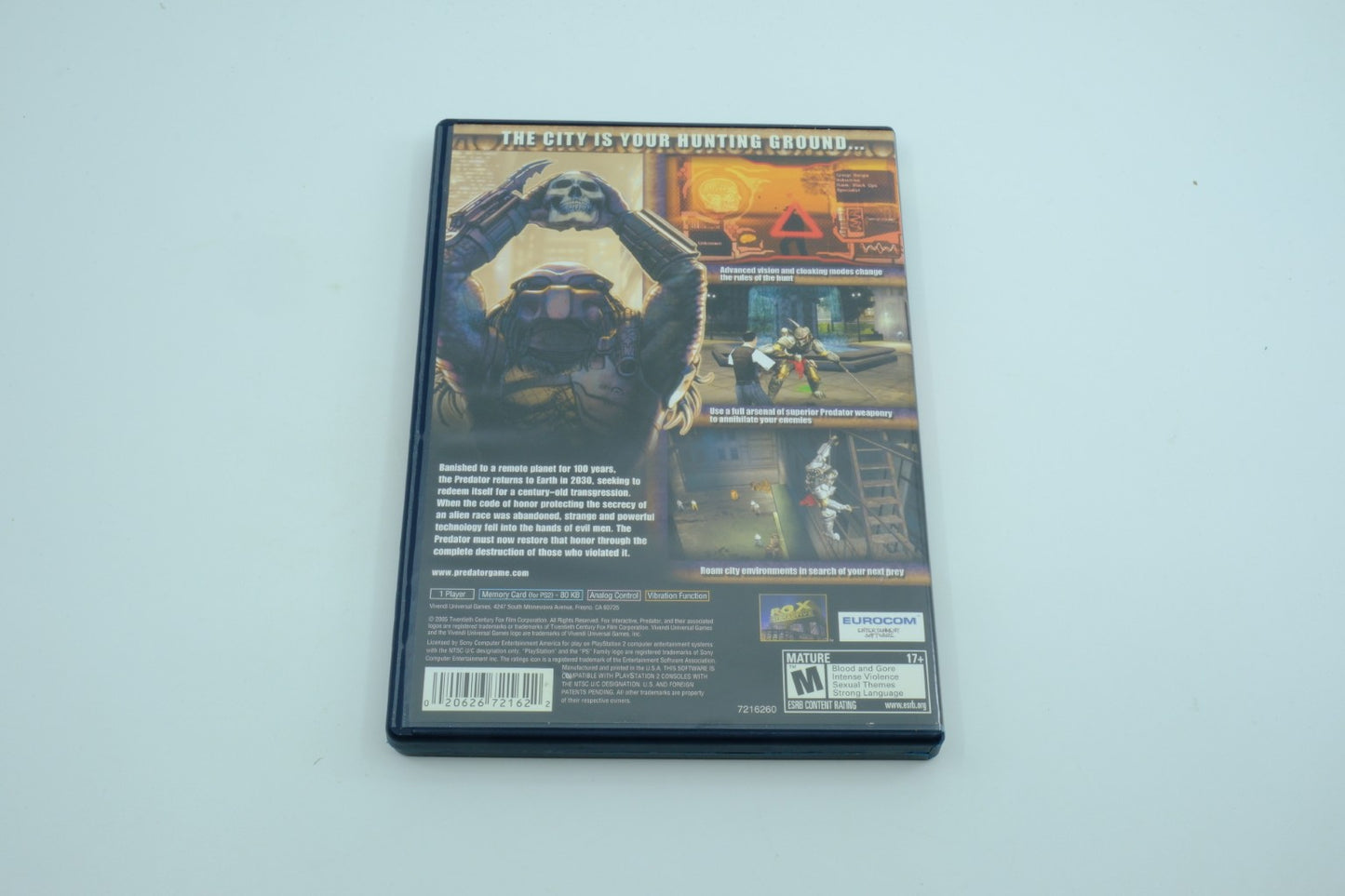 Predator: Concrete Jungle – Complete in Box