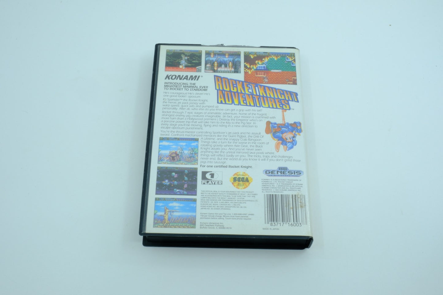 Rocket Knight Adventures – Complete in Box