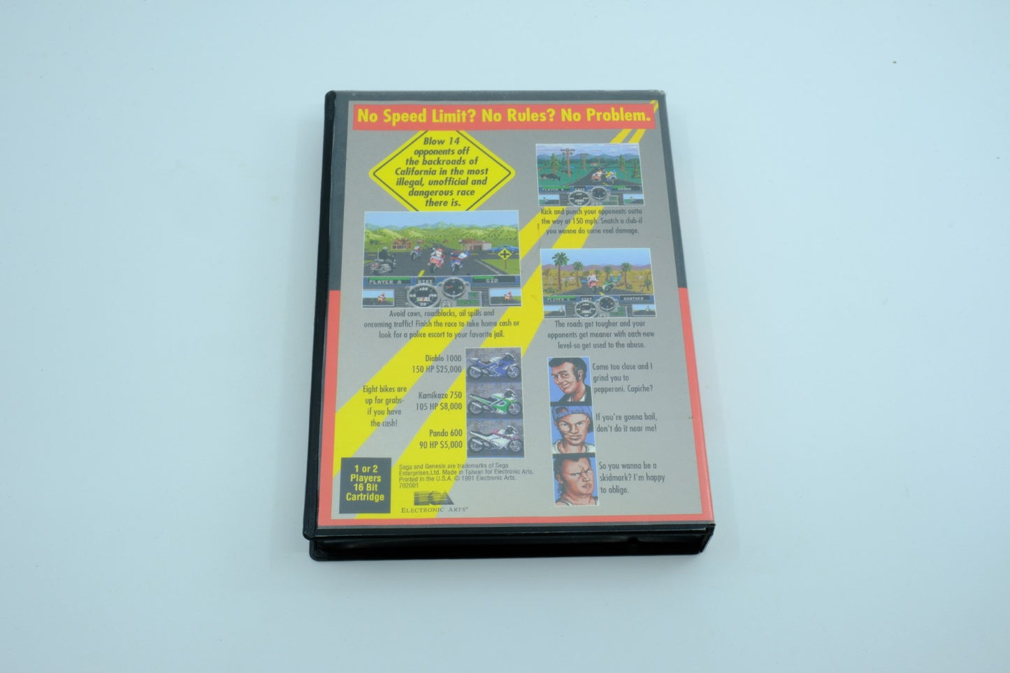 Road Rash – Complete in Box