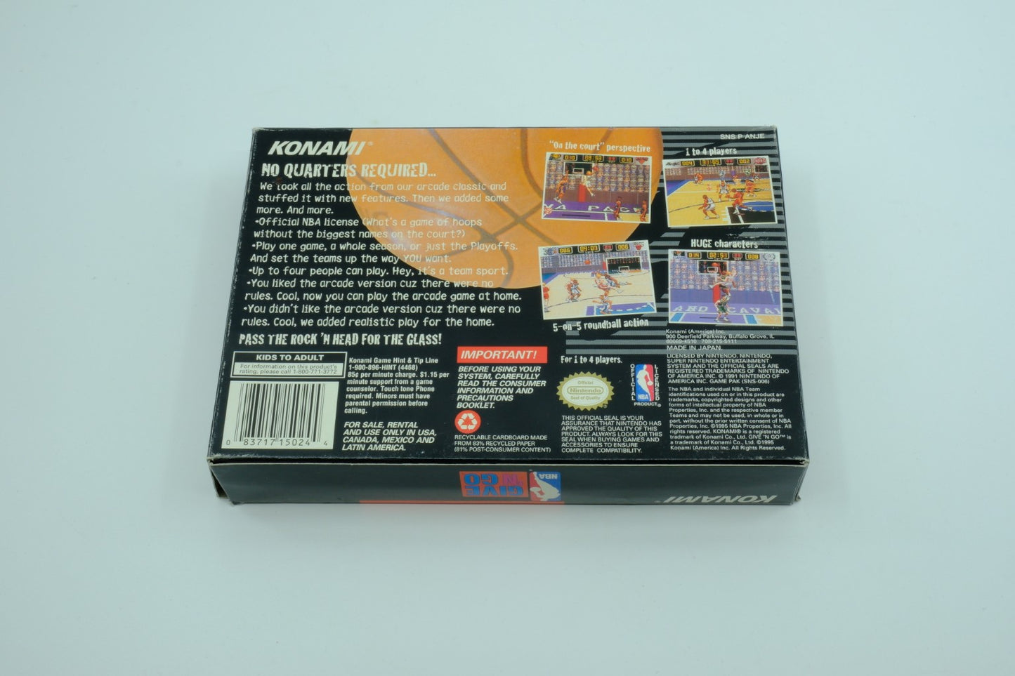 NBA Give ’N Go – Complete in Box