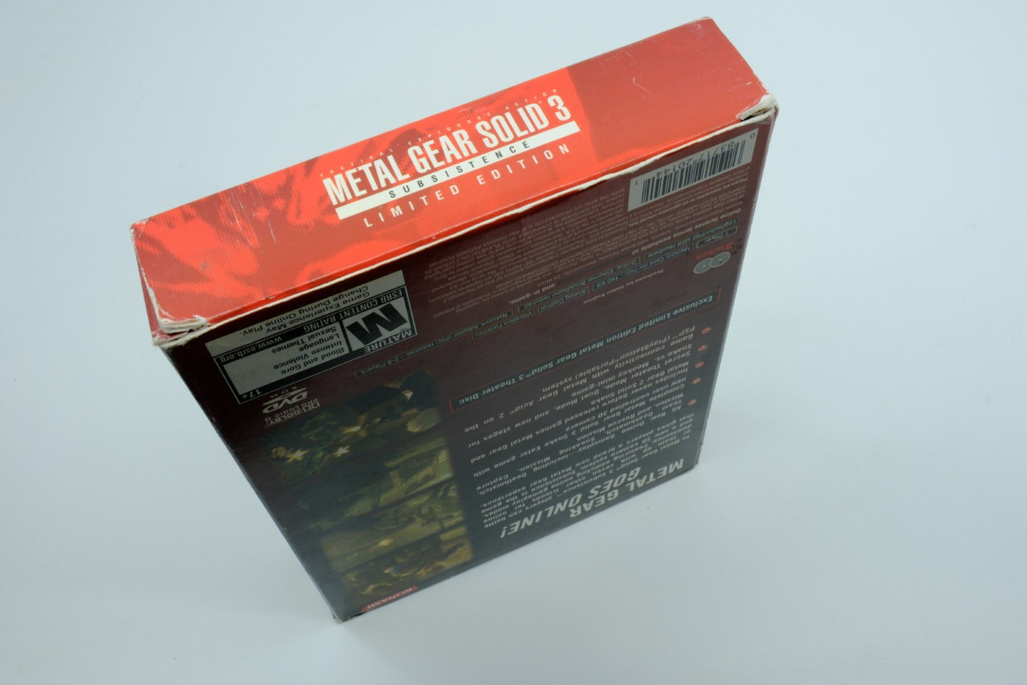 Metal Gear Solid 3: Subsistence – Limited Edition