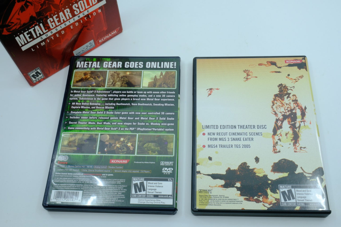 Metal Gear Solid 3: Subsistence – Limited Edition