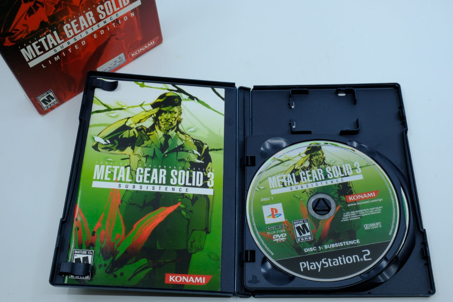 Metal Gear Solid 3: Subsistence – Limited Edition