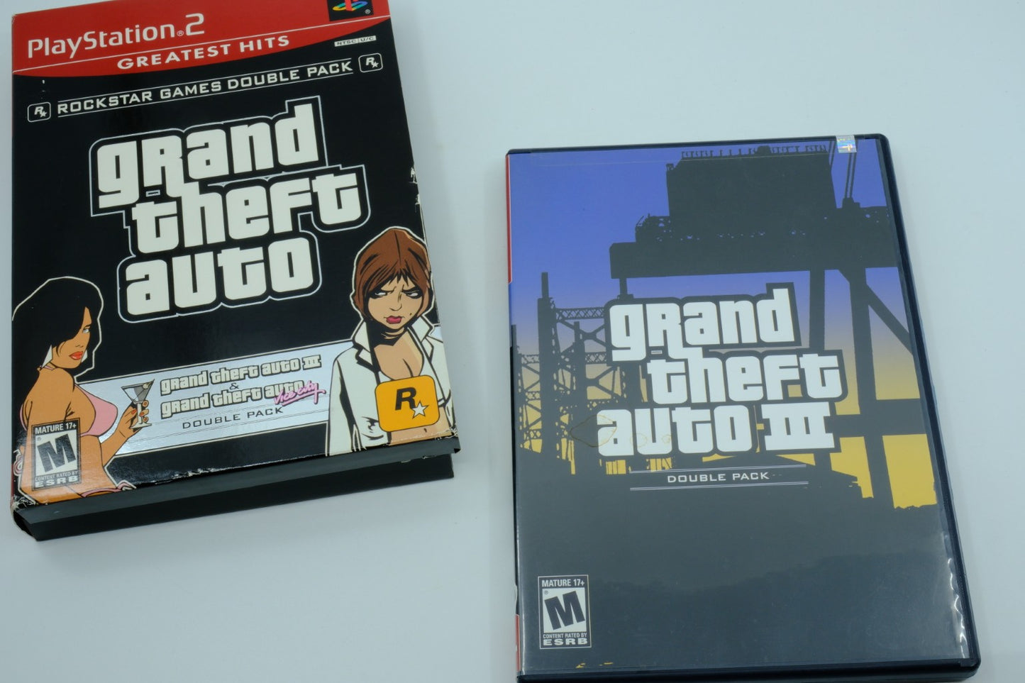 Grand Theft Auto Double Pack – Complete in Box (CIB)