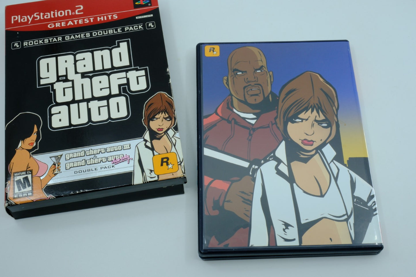 Grand Theft Auto Double Pack – Complete in Box (CIB)