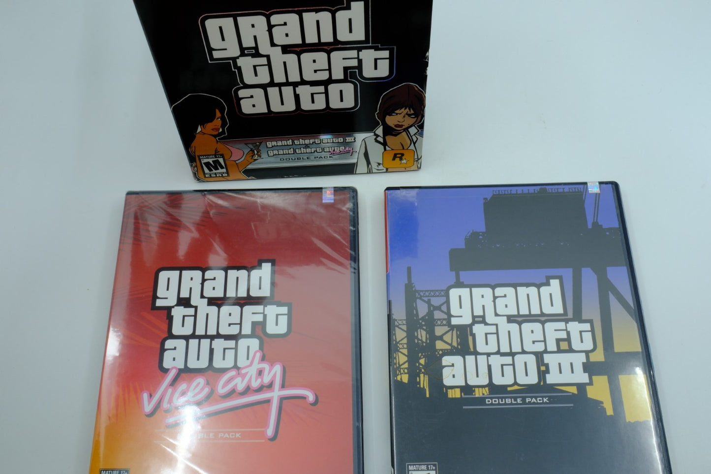 Grand Theft Auto Double Pack – Complete in Box (CIB)