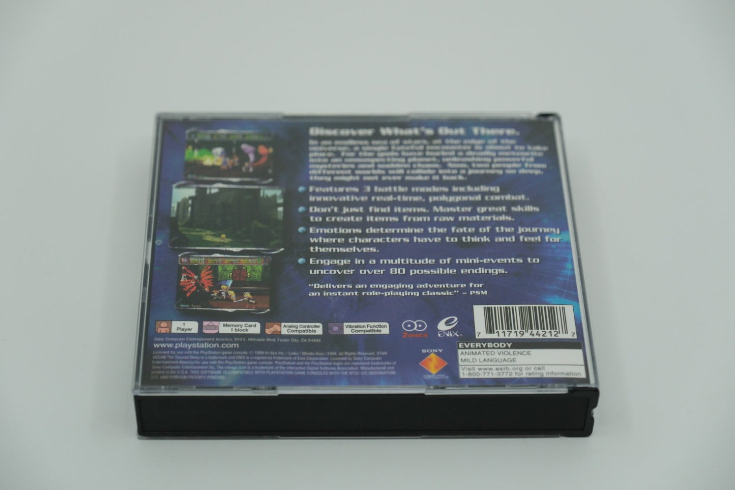 Star Ocean: The Second Story Playstation 1 Complete