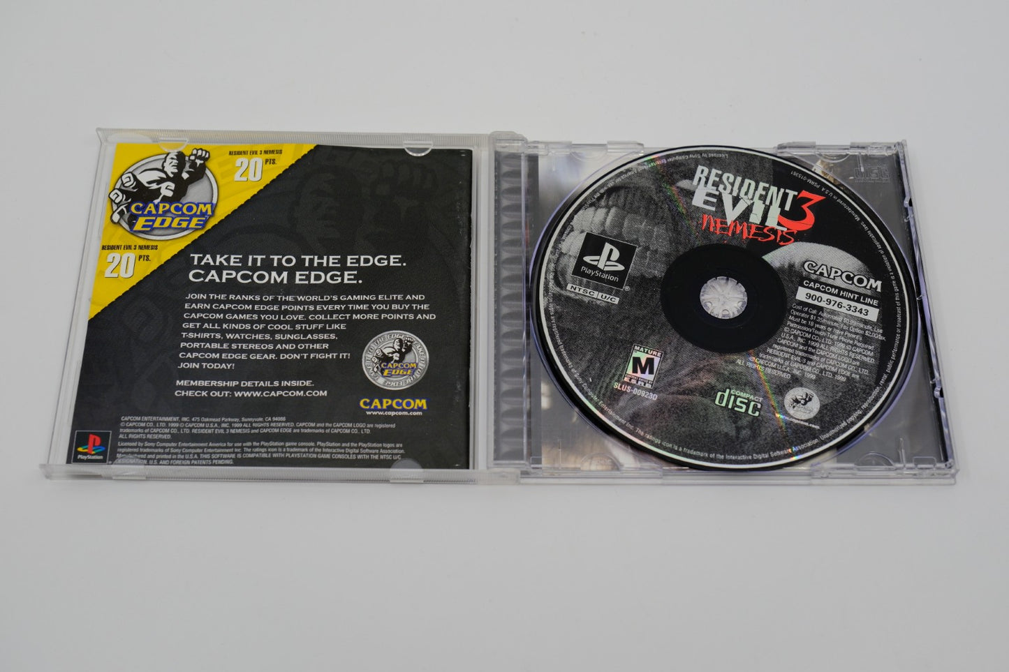 Resident Evil 3 Nemesis Playstation 1 Complete