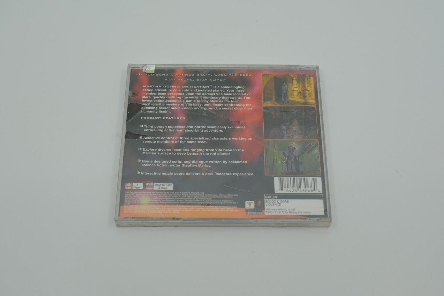 Martian Gothic Unification Playstation 1 Brand New