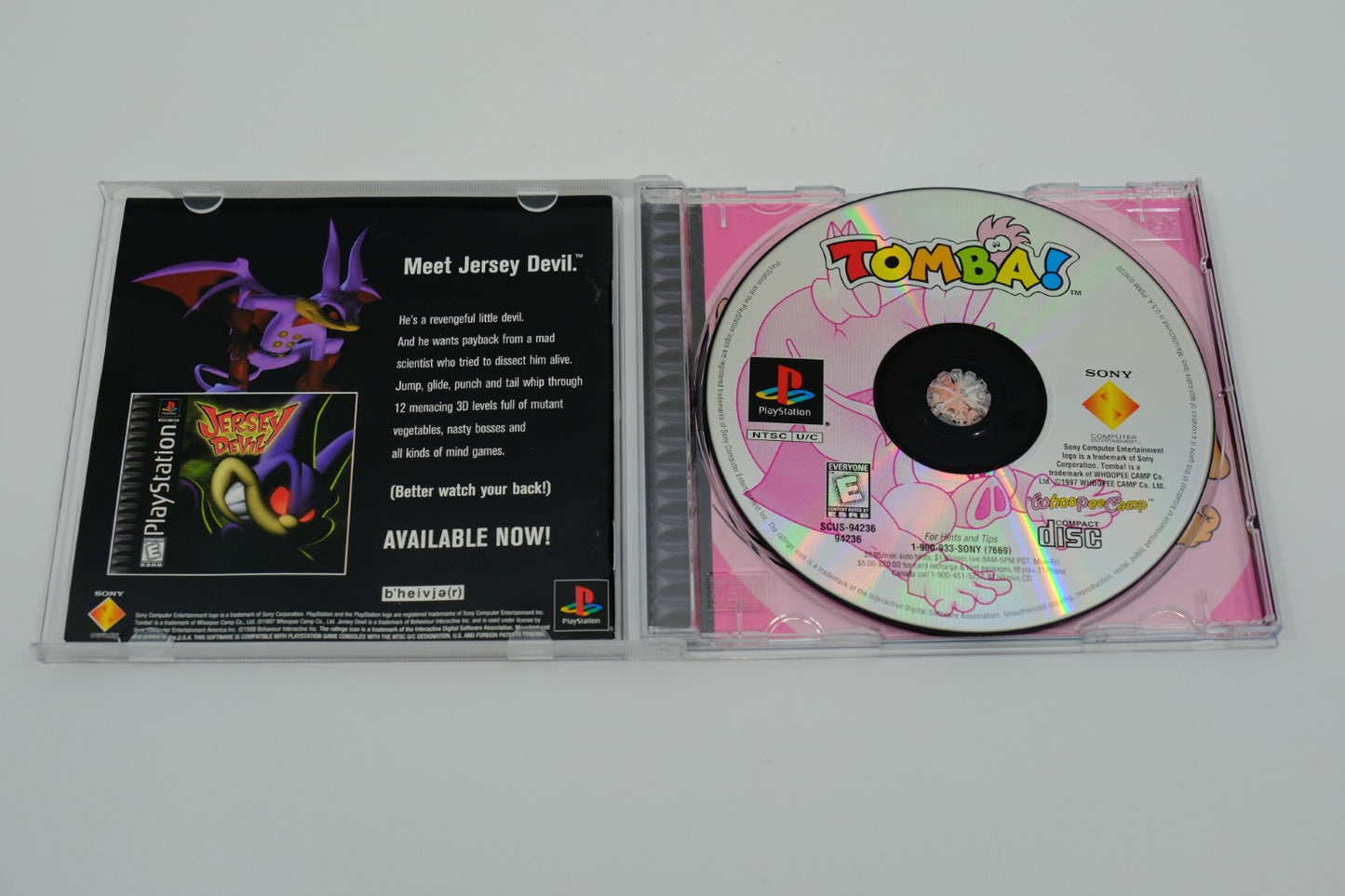Tomba Playstation 1 Complete