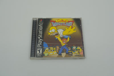 The Simpsons Wrestling Playstation 1 Complete