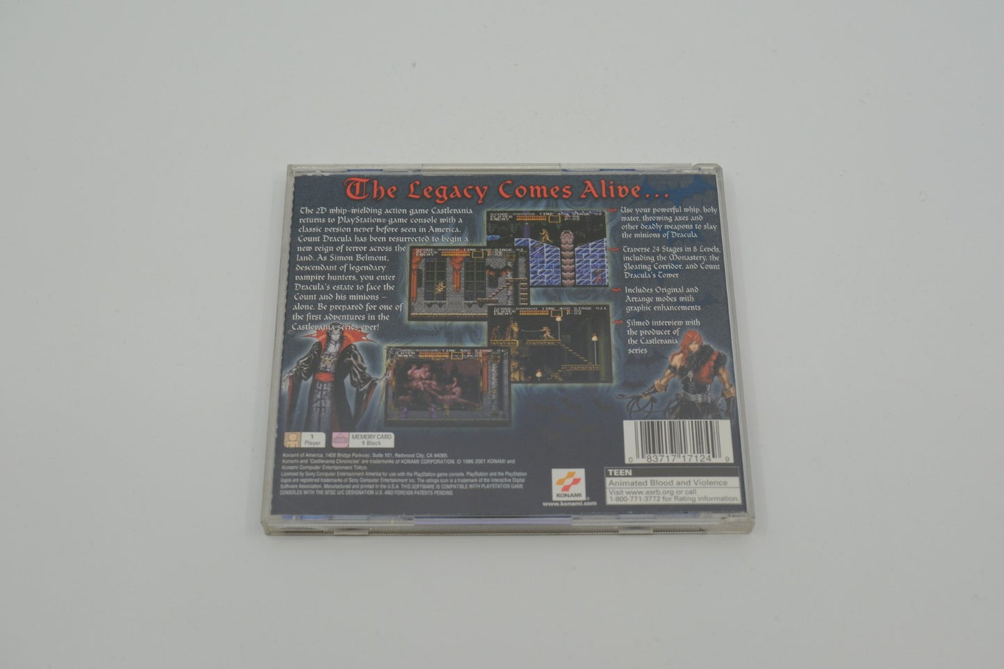 Castlevania Chronicles Playstation 1 Complete