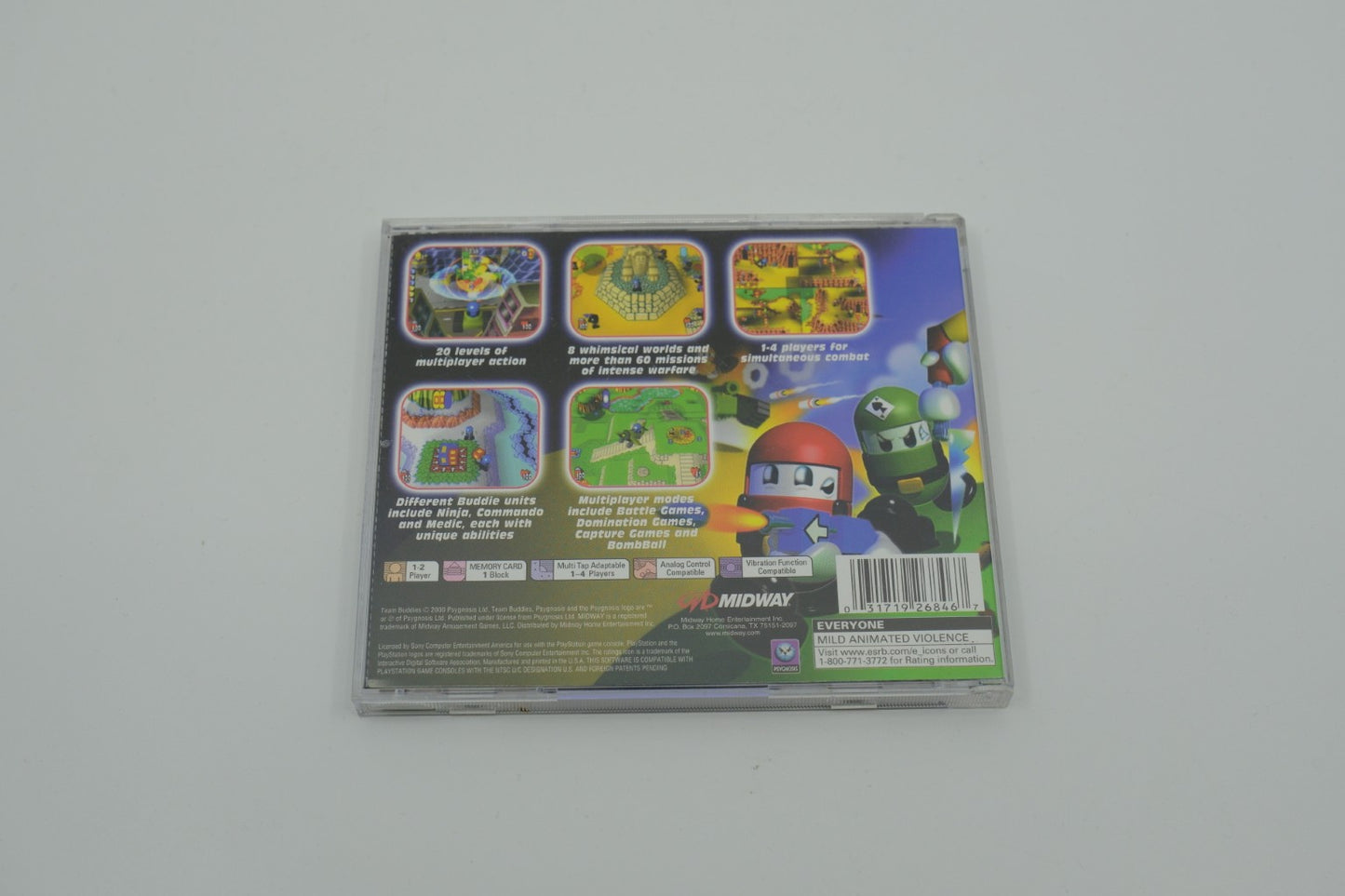 Team Buddies Playstation 1 Complete
