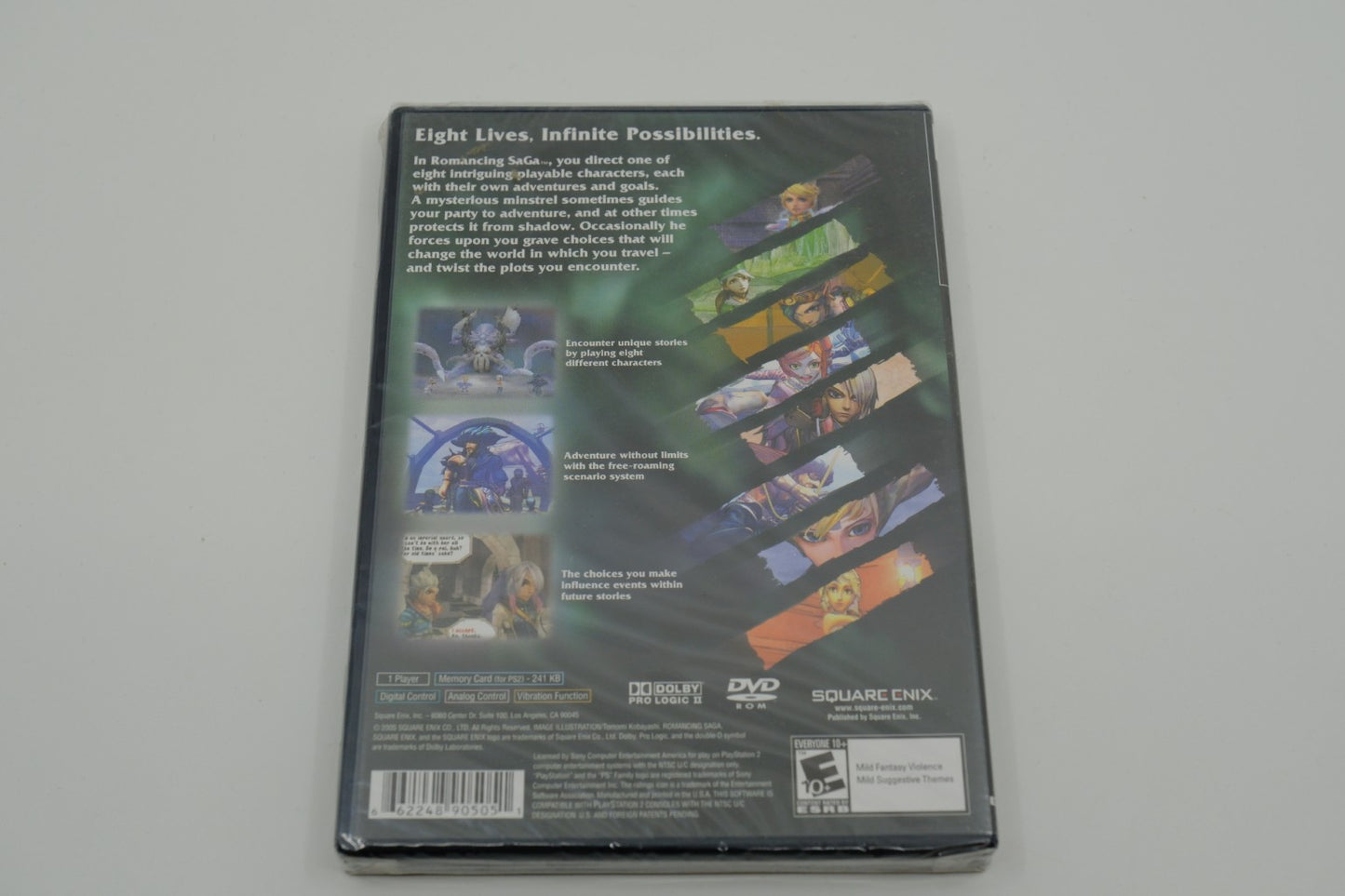 Romancing Saga Playstation 2 Sealed