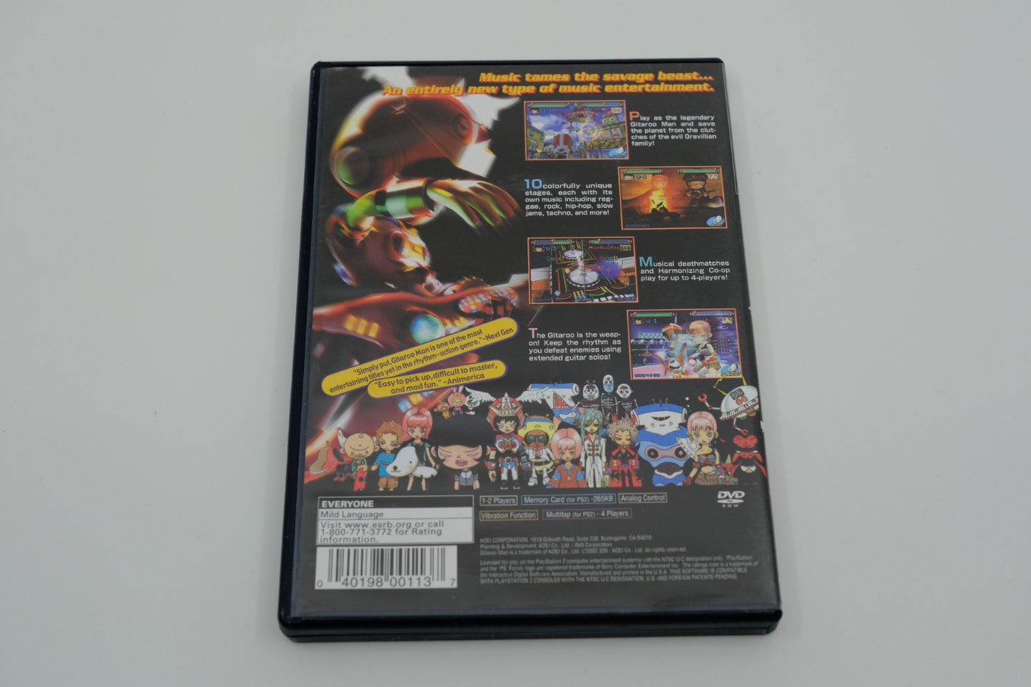 Gitaroo Man Playstation 2 Complete