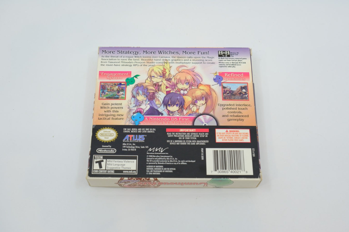 Luminous Arc 2 — Launch Edition Music‑CD Big Box (Nintendo DS)