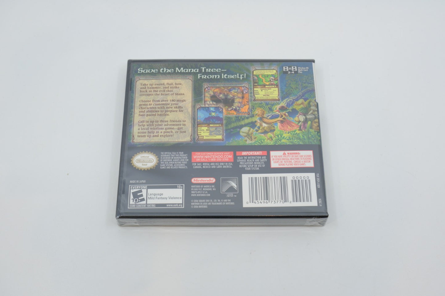 Children of Mana — Factory‑Sealed U.S. Release (DS, 2006)