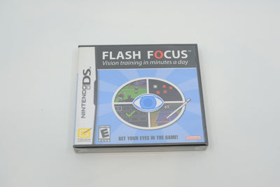 Flash Focus: Vision Training in Minutes a Day — Brand‑New Factory‑Sealed (Nintendo DS, 2007)